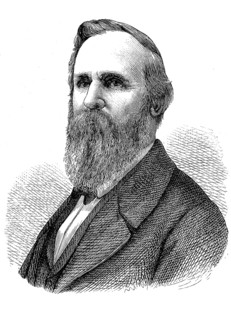 Rutherford Birchard Hayes, 4 October 1822, 17 January 1893, an American politician, Republican