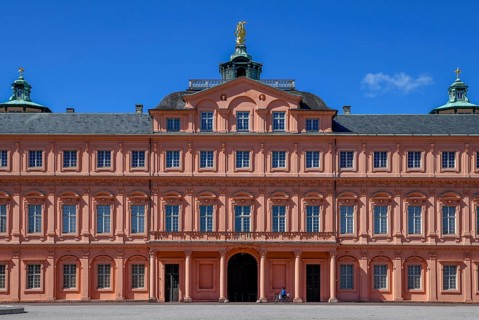 Rastatt Castle, former castle of the Margraves of Baden-Baden, Rastatt, Baden-Württemberg, Germany,