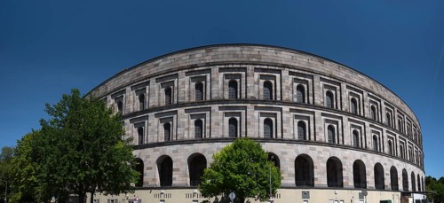 Congress Hall, unfinished National Socialist monumental building on the Nazi Party Rally Grounds,