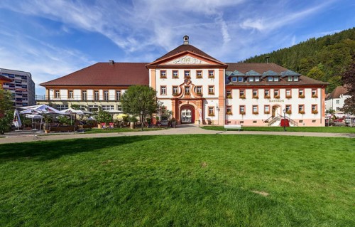 Town hall in Sankt Blasien, Waldshut district, Baden-Württemberg, Germany, Europe