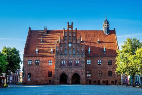 Jüterbog City Hall, Brandenburg, Germany, Europe