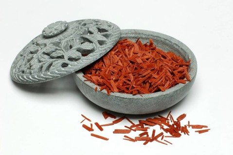 Pterocarpus santalinus (Pterocarpus santalinus) sandalwood tree, potash wood, incense wood