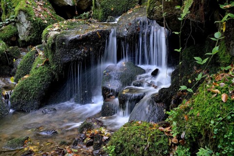 Gaishöll waterfalls, near Sasbachwalden, Black Forest, Baden-Württemberg, Germany, Europe