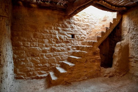 Old Town House in AlUla, Medina Province, Saudi Arabia, Arabian Peninsula, Asia