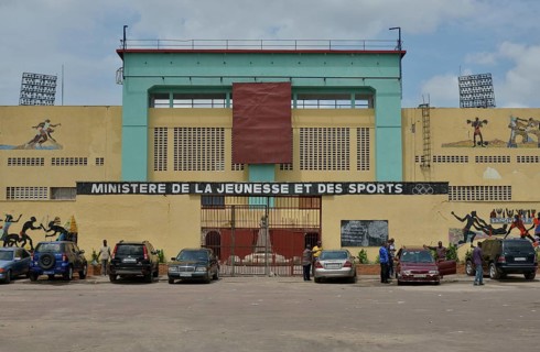 Stade Tata Raphaël or Father Raphael Stadium, Kinshasa, Congo, Africa