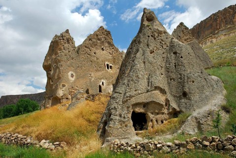 Church of the Snake, Church in Tufa Rock, Tufa Church, Soganli, Cappadocia, Turkey, Asia