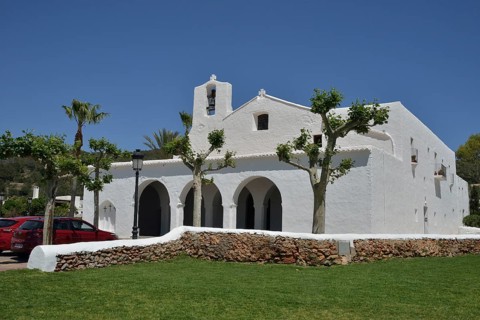 Church Església de Sant Carles, Sant Carles de Peralta, Ibiza, Balearic Islands, Spain, Europe