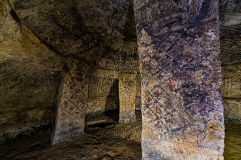Pre-Columbian hypogea or tombs, Unesco world heritage site, Tierradentro, Colombia, South America