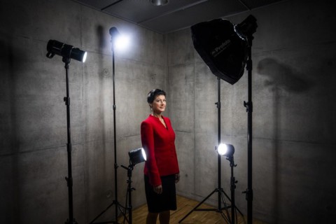 Sahra Wagenknecht is a member of the German Bundestag and founder of the BSW party, pictured here