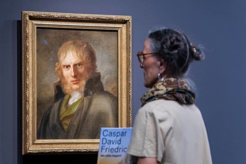 Anniversary exhibition on Caspar David Friedrich at the Albertinum. Gerhard von Kügelgen Portrait