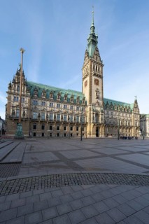City Hall, State Government, North German Renaissance, Hamburg, Germany, Europe