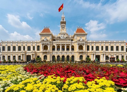 Ho Chi Minh City Hall, Saigon, Vietnam, Asia