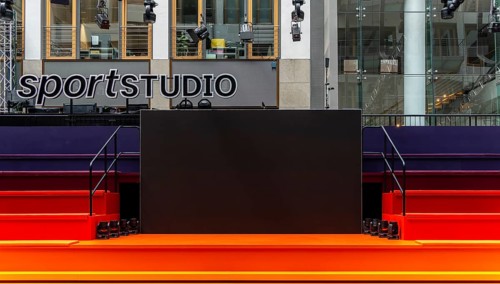 European Football Championship 2024, ZDF Sportstudio am Zollernhof, Unter den Linden, Berlin,