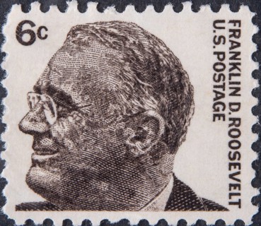 Franklin Delano Roosevelt, 1882, 1945, 32nd President of the United States 1933, 1945. Portrait on