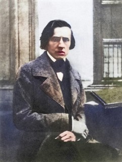 Frederic Chopin (1810-1849) Polish composer and pianist. Musician, Historical, digitally restored