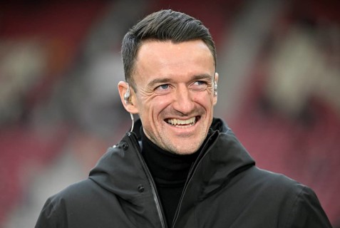 Sports Director Christian Gentner VfB Stuttgart, portrait, smiles, MHPArena, MHP Arena Stuttgart,