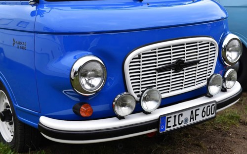 DDR Oldtimer Barkas B1000 at a classic car meeting in Benneckenstein in the Harz Mountains,