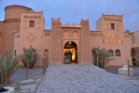 Kasbah Tombouctou Hotel, Merzouga, Meknès-Tafilalet region, Morocco, Africa