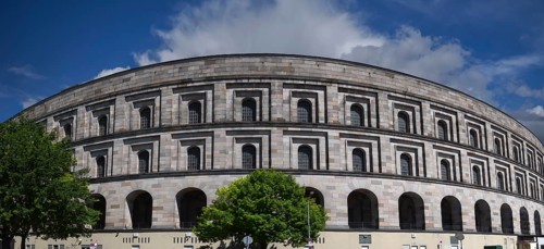 Congress Hall, unfinished National Socialist monumental building on the Nazi Party Rally Grounds,