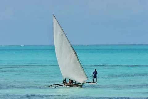 Dhow, Dongwe, Zanzibar, Tanzania, Africa