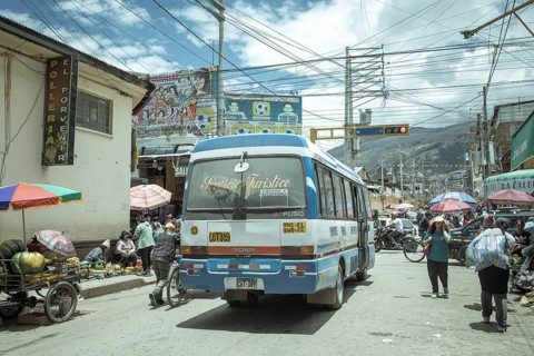 Ica Street, Mercado Mayorista, wholesale market, Huancayo, Peru, South America
