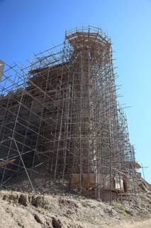 Bahla, Hisn Tamah Fortress, Hisn Tamah Fortress, probably built in the 17th century by the Nabhani