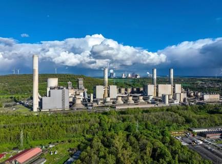 Grevenbroich, North Rhine-Westphalia, Germany, RWE Power AG Frimmersdorf power plant,