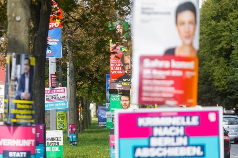 The hot phase of the state election campaign in Saxony can be seen in the amount of different