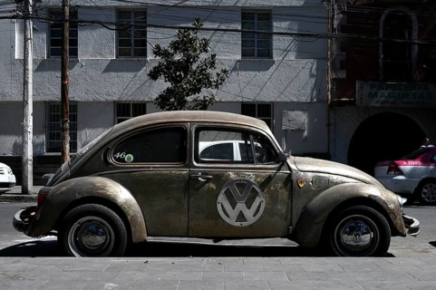 VW Beetle, Colonia Santa María la Ribera, Mexico City