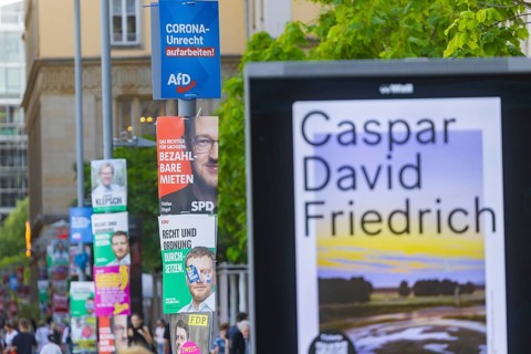 The hot phase of the state election campaign in Saxony can be seen in the amount of different