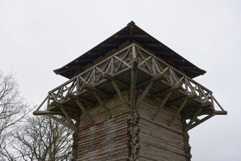 Limes tower, watchtower, border tower, Roman period, Romans, Limes, Mainhardt-Gailsbach,
