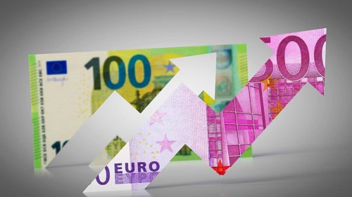 Symbolic image on the subject of the inflation rate in the Eurozone