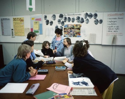 Hagen. Teaching at a comprehensive school ca. 1990