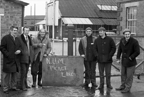 The Strike Action of the Miners' Strike and Their Everyday Life from 11-15 February 1974 in