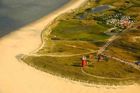 Lighthouse, De Cocksdorp, Texel Island, North Holland, Netherlands