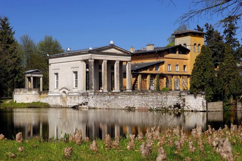 Roman Baths, Sanssouci Park, Potsdam, Brandenburg, Germany, Europe