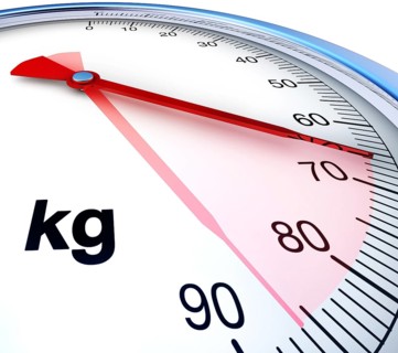 high resolution rendering of a losing weight concept