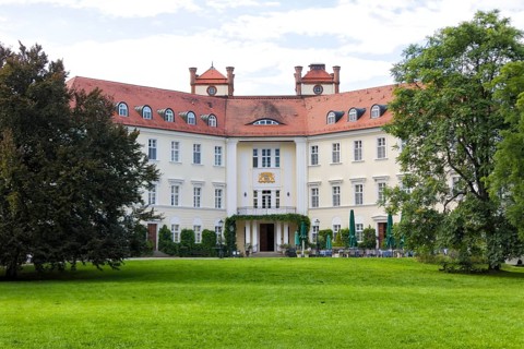 Lübbenau Castle, Spreewald, Germany, Europe