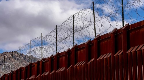 Jacumba Hot Springs border wall in California fortifies the US-Mexico boundary, addressing security
