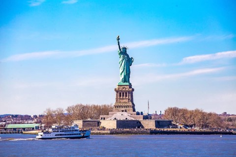 Statue of Liberty Statue of Liberty on Liberty Island in New York harbour, New York City