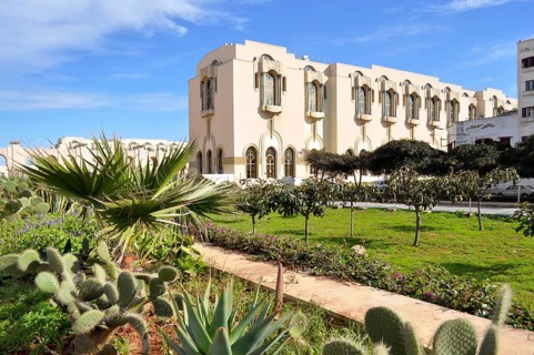 Casablanca city centre, mosque in the city centre, Hassan II Mosque
