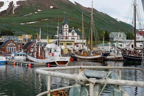 Harbour, Husavik, Iceland, Europe