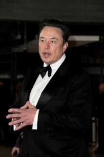 Elon Musk at the 10th Annual Breakthrough Prize Ceremony held at the Academy Museum of Motion