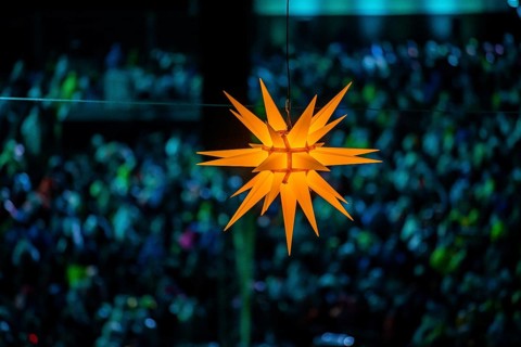 When over 25, 000 visitors flock to the Rudolf Harbig Stadium for the big Advent concert just in