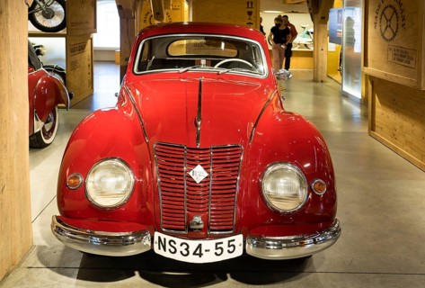 The IFA F9, 1950, VEB Kraftfahrzeugwerk Audi Zwickau, PS.SPEICHER Museum, Einbeck, Lower Saxony,