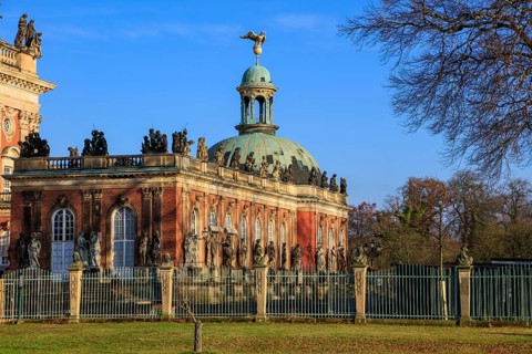 New Palace, Unesco World Heritage Park Sanssouci, Potsdam, Brandenburg, Germany, Europe