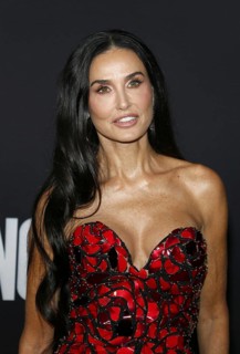 Demi Moore at the Los Angeles premiere of 'The Substance' held at the DGA Theater in Hollywood, USA
