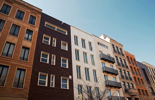 Modern Apartment Houses Berlin Germany
