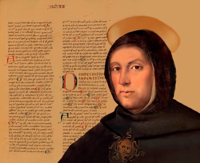 Thomas Aquinas, Thomas von Aquin, Tommaso d'Aquino, c.?1225 – 1274, Italian Dominican friar and