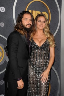 Heidi Klum and Tom Kaulitz at the HBO's Official 2019 Emmy After Party held at the Pacific Design